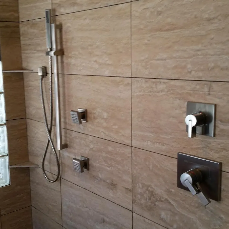 Shower fixture installation for Water Heater Replacement in Mendon